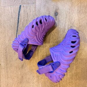 CROCS salehe bembury Kids Purple Foam shoes slides